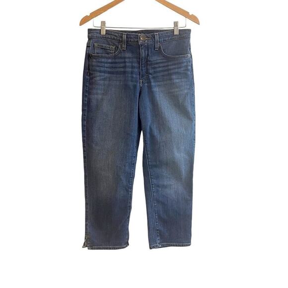 Spanx Womens Size 28 The Slim X Casual Capri Jeans Mid-Rise Straight Leg EUC - Picture 1 of 11